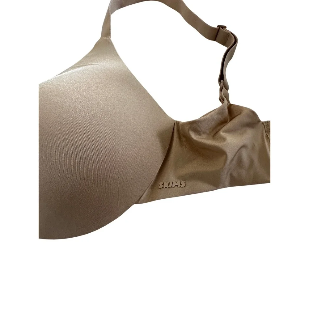 SKIMS Fits Everybody T-Shirt‎ Bra Tan Neutral Size 32DD Everyday Basic - Picture 3 of 4